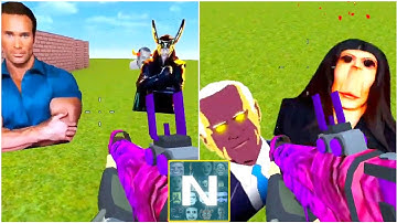 Nextbots Sandbox in Backrooms Shooter Gameplay , Sandbox Android Games  ios Walkthrough Simulator