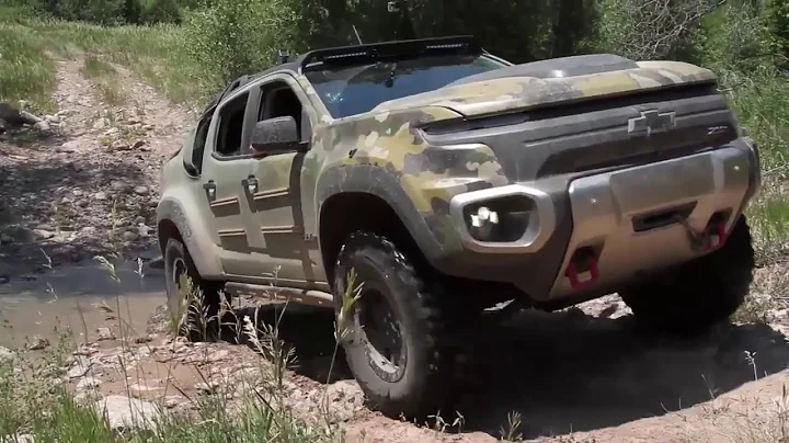 TARDEC tests Chevrolet Colorado ZH2 capabilities o...