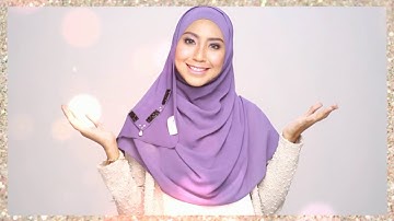 Novaris Hijab   Adalia Instant Shawl   Camelia Laura  Naura Basic Shawl 720p