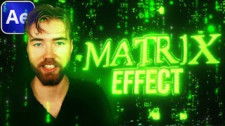 How To Create The Matrix Effect In After Effects
