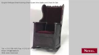 http://www.newel.com - Newel.com: English Antique Chair/rocking Chair Queen Anne Seating and Chairs for Sale (Newel Art and 