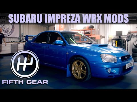 How to modify a Subaru Impreza WRX to go even faster | Fifth Gear