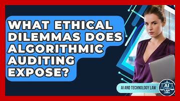 What Ethical Dilemmas Does Algorithmic Auditing Expose? - AI and Technology Law