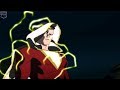 Billy batson turns into shazam  justice league war