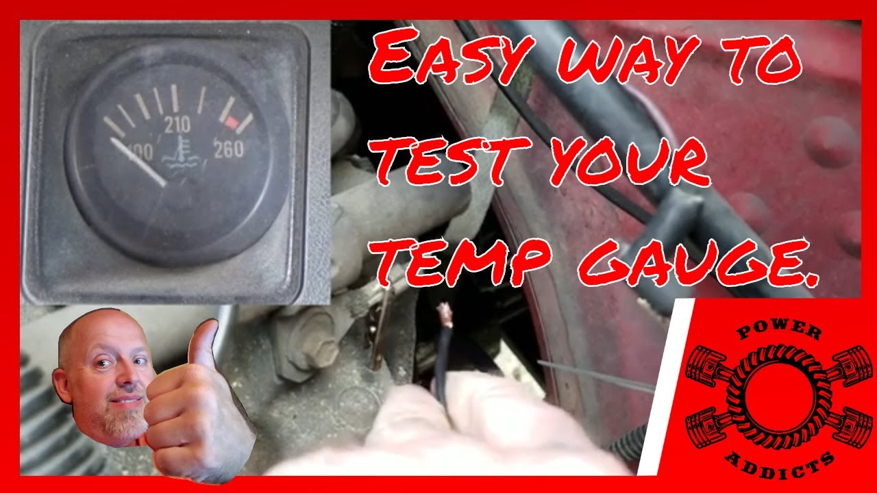 Jeep Wrangler YJ - Super Easy Temp Gauge System Test #tempgaugenotworking  #yjtempgauge - YouTube