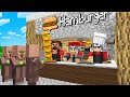 AİLECEK HAMBURGERCİ OLDUK 🍔 - Minecraft