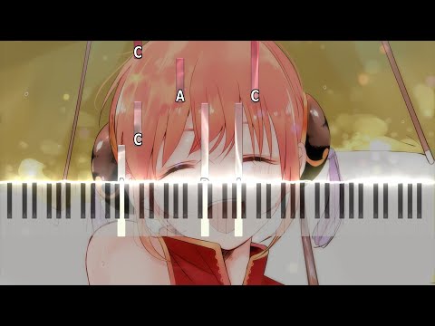 Gintama - Donten Synthesia Midi Piano Tutorial & Download