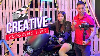 Creative Vlogging Tips 🎬 For Beginners | Elevate your Vlogs | Canon Malaysia | WolFang Multimedia