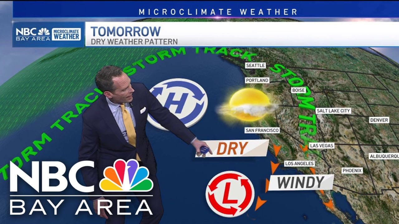 Bay Area forecast: California wind update and rain outlook - YouTube