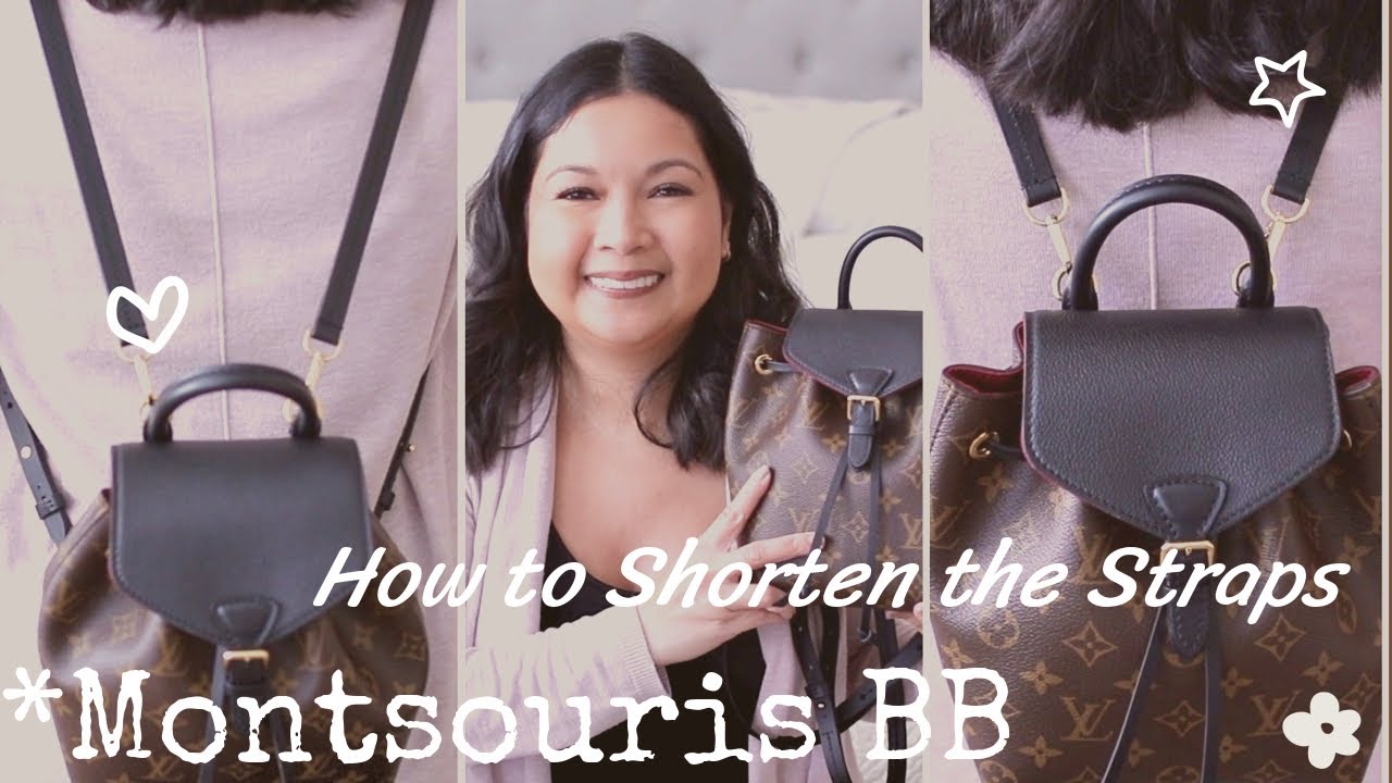 Louis Vuitton Montsouris BB, How to Shorten the Straps