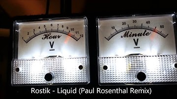 Analog VU meter and Clock (Arduino Powered)