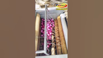 Demo in Vegetable Washing and Peeling Machine | Root Vegetables | Happy Client ☺️