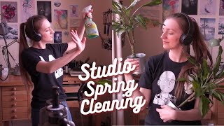 Spring cleaning my art studio!