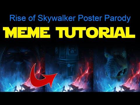 star-wars:-rise-of-skywalker-poster-meme-tutorial-|-template-|-photoshop