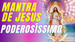 Video thumbnail of "Poderoso Mantra  Jesus Cristo - OM JESU CRISTAYA PARAMATMA PURUSHA AVATARAYA NAMAHA - BENÇÃO DO DIA"