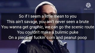 Eminem - On Fire [Lyrics]