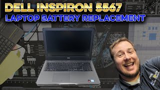 How to replace the Battery on a Dell Inspiron 5567. Walkthrough!
