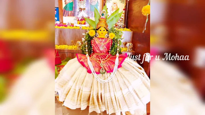 top 50+ varalakshmi vratham decoration ideas |varalakshmi decoration ideas