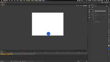 Animating with Adobe Animate - Bouncing Ball