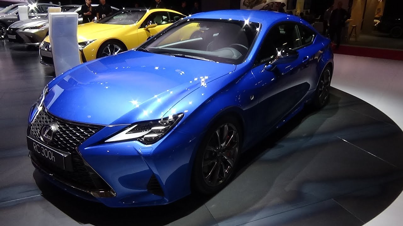 2019 Lexus Rc 300h F Sport Exterior And Interior Paris Auto Show 2018