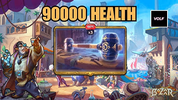 Pyg Dominates the Bazaar with 90,000 Health!