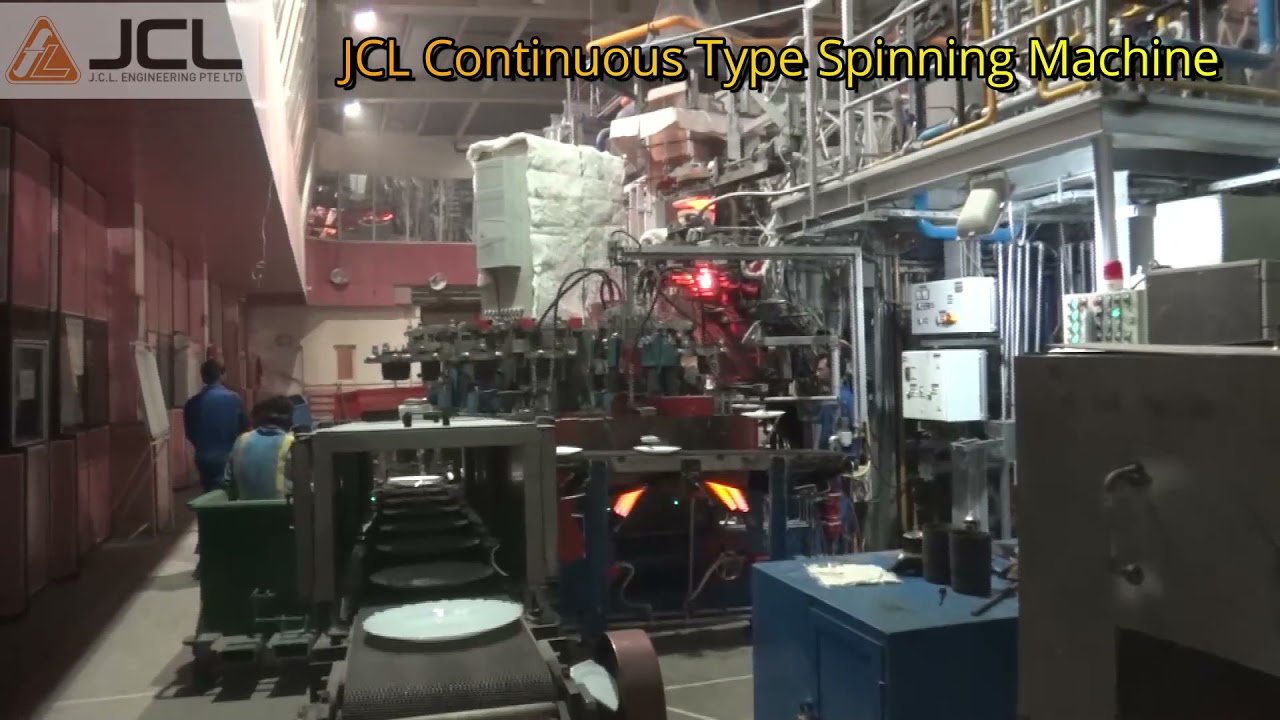 JCL Continuous-Type Glass Spinning Machine - Spinning Solution for