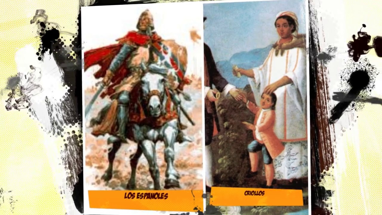 las clases sociales de la epoca colonial YouTube