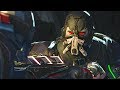 Injustice 2 - Batman vs Knight Killer Bane - All Intro Dialogue, Super Moves And Clash Quotes