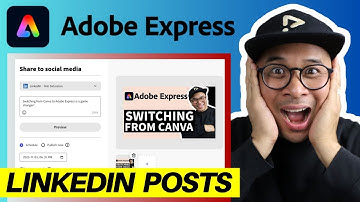 Schedule LinkedIn Posts with Adobe Express Content Scheduler