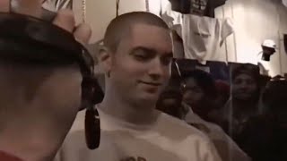 Eminem vs Kuniva: Legendary Battle in Hip Hop Shop Hosted by Proof, Feb. 17, 1996 (4K / UltraHD)