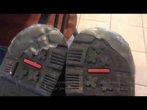 Shoe Repair with Shoe Goo - YouTube