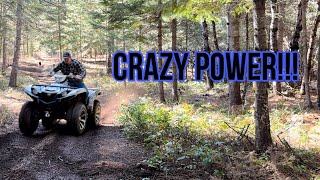 YAMAHA GRIZZLY 700 FIRST TRAIL TEST!!!