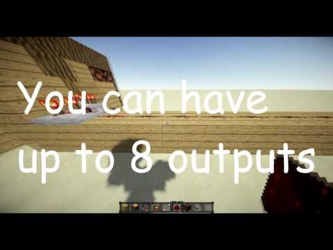How to make an Item Frame Output station in Minecraft 1.8!