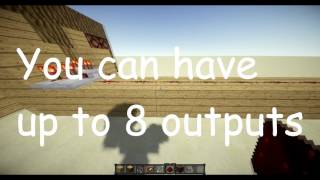 How to make an Item Frame Output station in Minecraft 1.8!