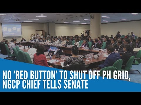 No ‘red button’ to shut off PH grid, NGCP chief tells Senate