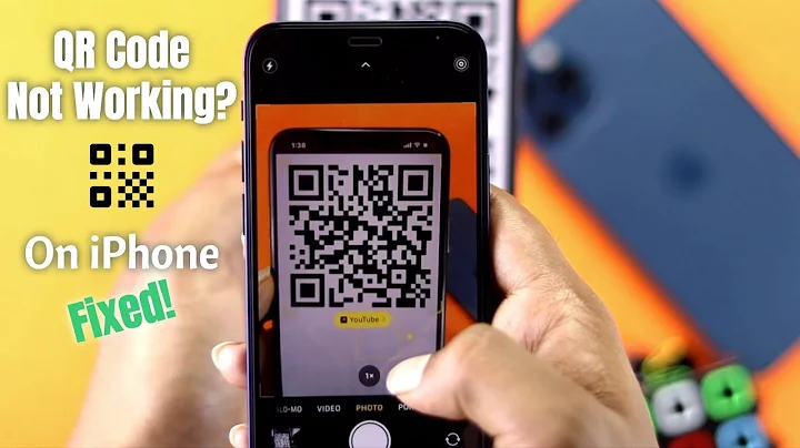 Fixed- QR Code not working on iPhone! [Not Scanning]