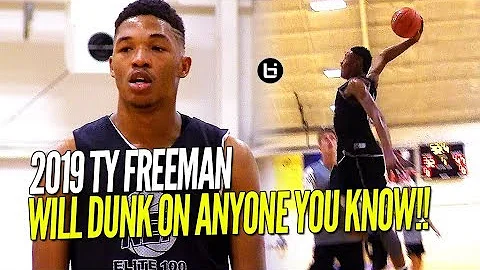 Ty Freeman Will Dunk On ANYONE You Know!! Shows OU...