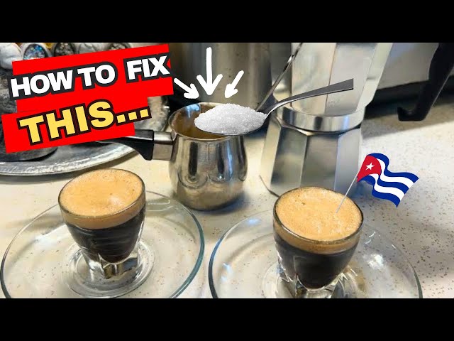 How To Make Cuban Coffee (Café Cubano) - A Sassy Spoon