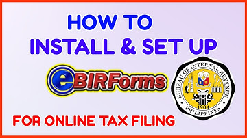 eBirForm Tutorial: How to Use Set up eBIRForm for BIR Tax Filing Online Quarterly Annual Forms