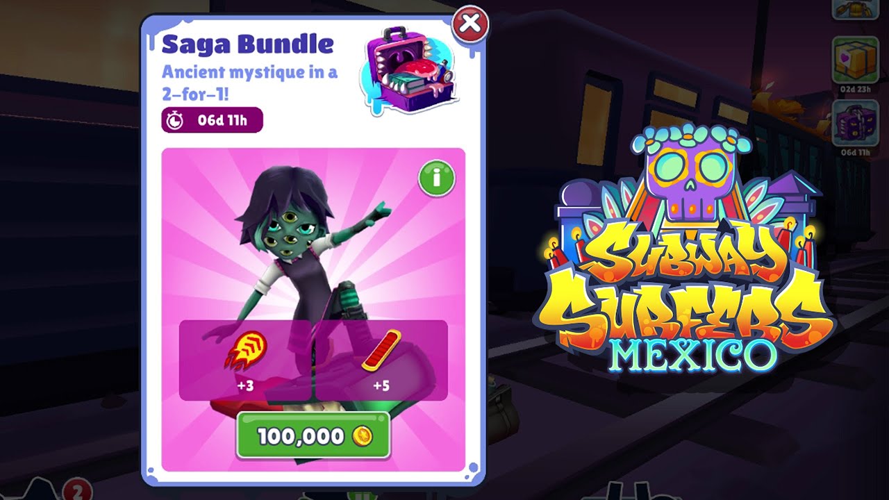 All Upcoming Bundles of Subway Surfers World Tour Mexico Halloween