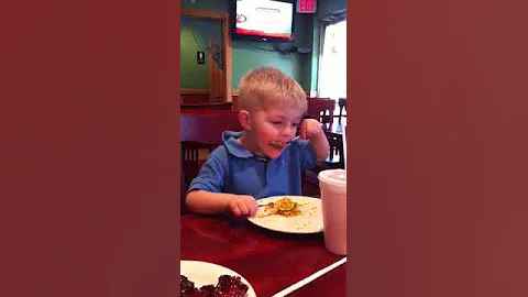Noah was hungry!
