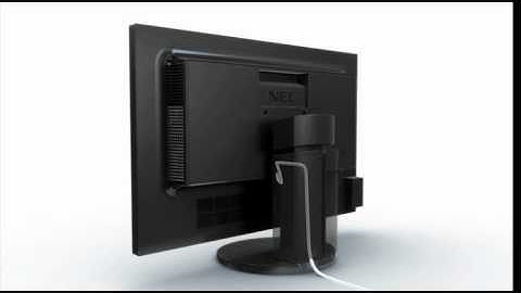 NEC MultiSync EA224WMi - Cable Cover