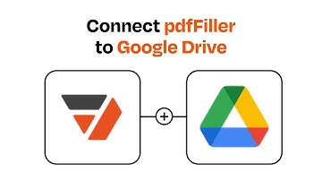 How to connect pdfFiller to Google Drive - Easy Integration