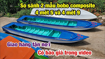 SO SÁNH BOBO NHỰA 4 mét 5 và 4 mét 9 | có báo giá trong video