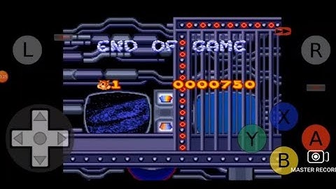 Bubsy 2 - Game Over (SNES)