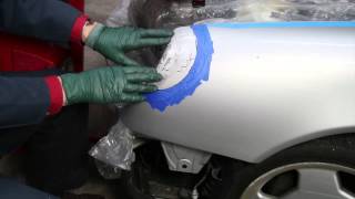 How to Bondo Video - Car Dent Repair Using a Body Filler - ABTL