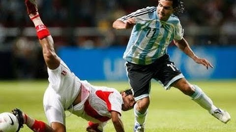 Argentina vs. Peru | Copa América VENEZUELA 2007 | Quarter-Final