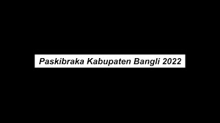 SIMULASI FORMASI PASKIBRAKA KABUPATEN BANGLI TAHUN 2022