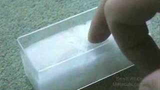 How to make a magic hot ice