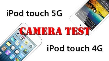 iPod touch 5G VS iPod touch 4G - Camera Test